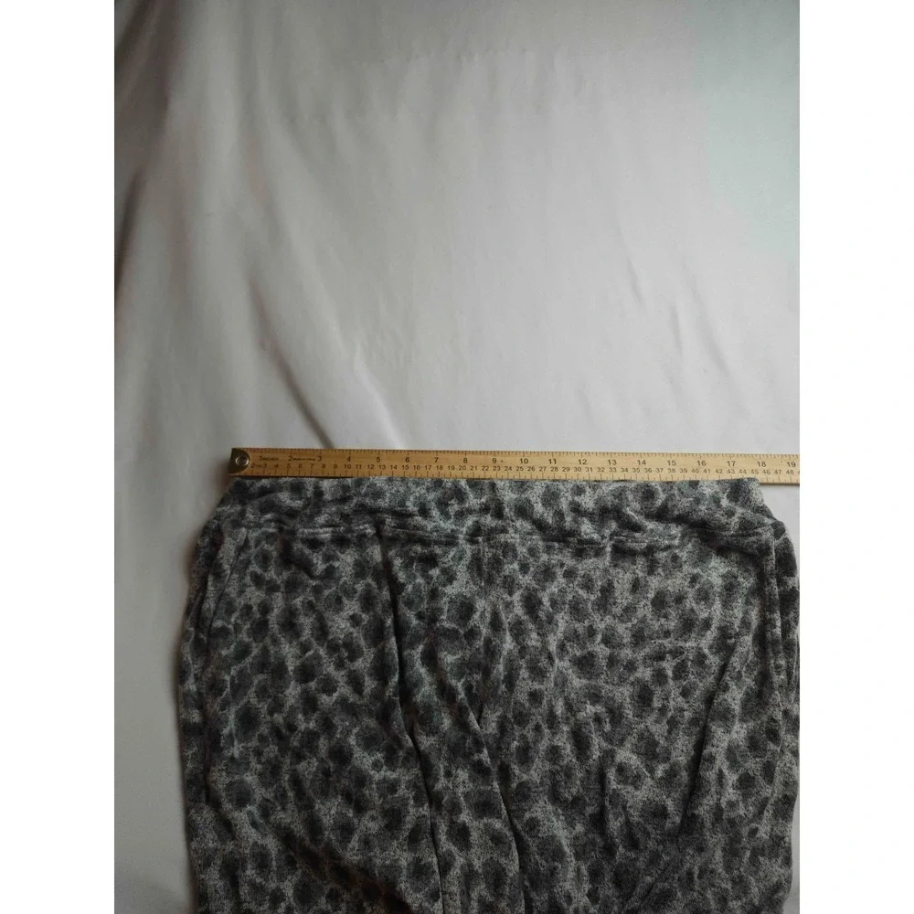 Soma Pajama Pants Womens XL Leopard Print Grunge Urban Chic Lounge Sleepwear
